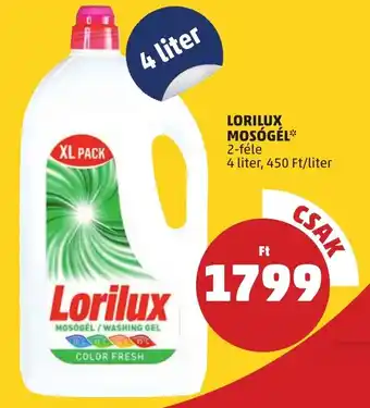PENNY LORILUX MOSÓGÉL 4l ajánlat