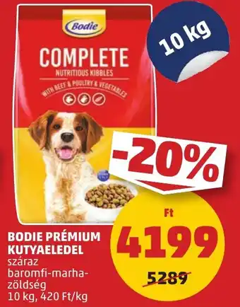 PENNY BODIE PRÉMIUM KUTYAELEDEL 10kg ajánlat