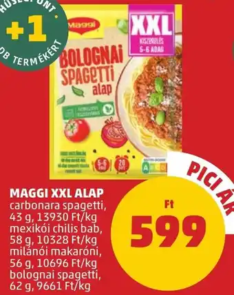 PENNY MAGGI XXL ALAP 43-62g ajánlat