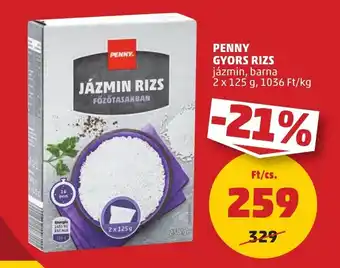 PENNY PENNY GYORS RIZS 2 x 125 g ajánlat