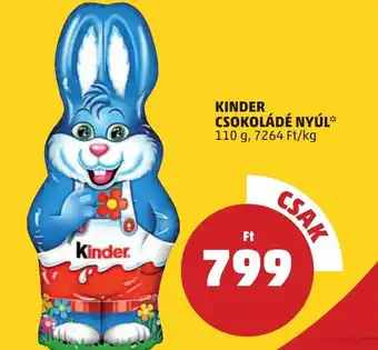 PENNY KINDER CSOKOLÁDÉ NYÚL 110g ajánlat