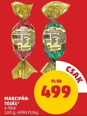 PENNY MARCIPÁN TOJÁS 100g ajánlat