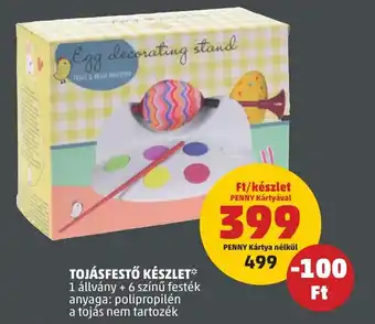PENNY TOJÁSFESTŐ KÉSZLET ajánlat