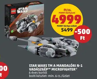 LEGO STAR WARS TM A MANDALÓRI N-1 VADÁSZGÉP MICROFIGHTER