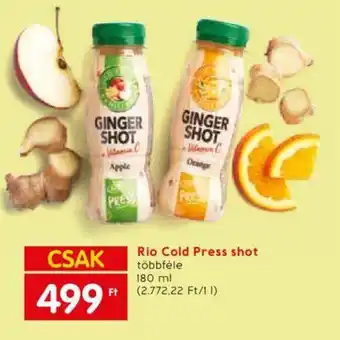 Spar Rio Cold Press shot 180ml ajánlat