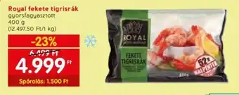 Spar Royal fekete tigrisrák 400g ajánlat