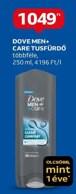 Auchan DOVE MEN+ CARE TUSFÜRDŐ 250ml ajánlat