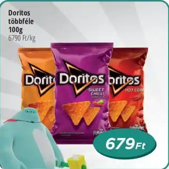 Real Doritos többféle 100g ajánlat