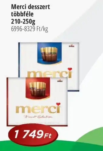 Merci desszert 250g
