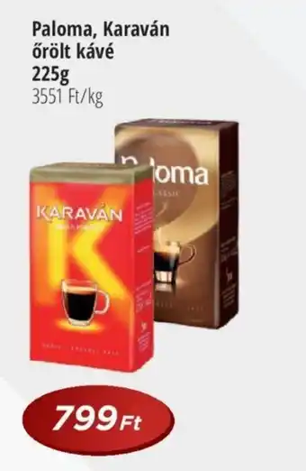 Real Paloma, Karaván őrölt kávé 225g ajánlat