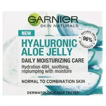 Rossmann Garnier Skin Naturals Hyaluronic Aloe gél 50ml normál és vegyes bőrre - 1 db ajánlat