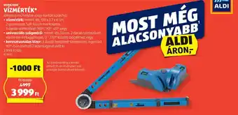 ALDI WORKZONE VÍZMÉRTÉK ajánlat
