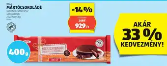 ALDI BELLA MÁRTÓCSOKOLÁDÉ 400g ajánlat