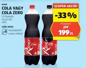 RIVER COLA VAGY COLA ZERO 1,5l