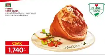 Füstölt hátsó csülök 1kg