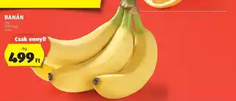 ALDI BANÁN 1kg ajánlat