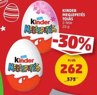 PENNY KINDER MEGLEPETÉS TOJÁS 20g ajánlat