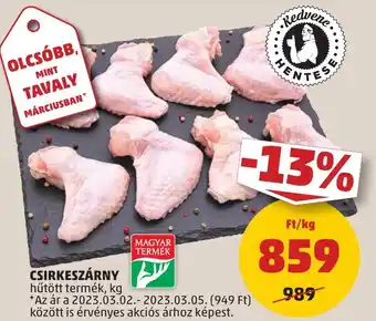 PENNY CSIRKESZÁRNY 1kg ajánlat