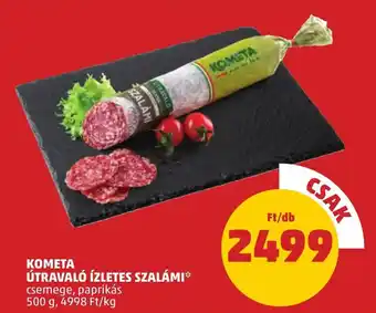PENNY KOMETA ÚTRAVALÓ ÍZLETES SZALÁMI 500g ajánlat
