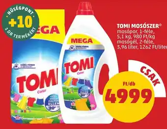 PENNY TOMI MOSÓSZER 5,1kg ajánlat