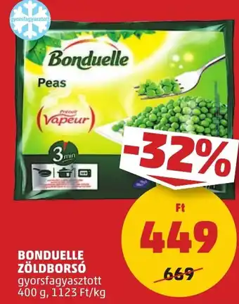 PENNY BONDUELLE ZÖLDBORSÓ 400g ajánlat