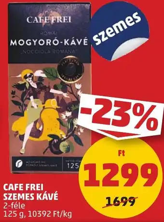 PENNY CAFE FREI SZEMES KÁVÉ 125g ajánlat