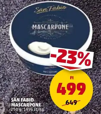 PENNY SAN FABIO MASCARPONE 250g ajánlat