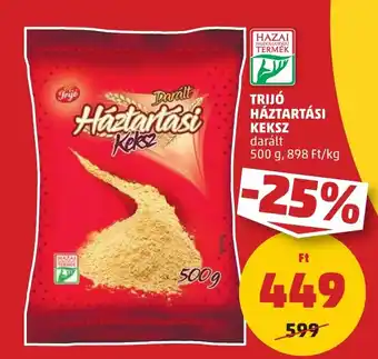 PENNY TRIJÓ HÁZTARTÁSI KEKSZ 500g ajánlat