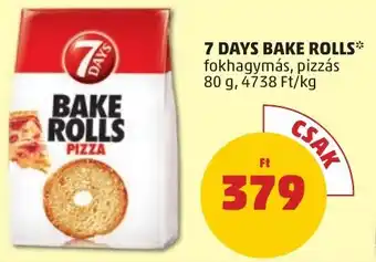 7 DAYS BAKE ROLLS 80g