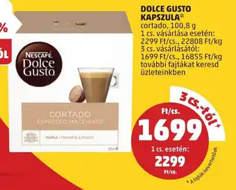 PENNY DOLCE GUSTO KAPSZULA 100,8g ajánlat
