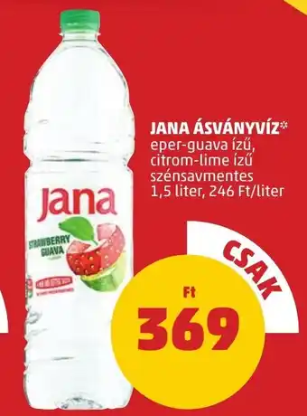 PENNY JANA ÁSVÁNYVÍZ 1,5l ajánlat