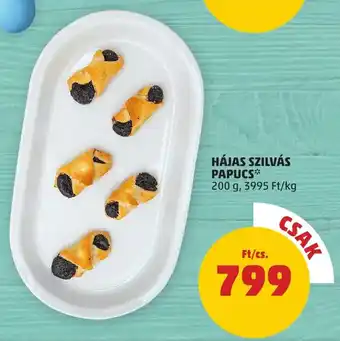 PENNY HÁJAS SZILVÁS PAPUCS 200g ajánlat