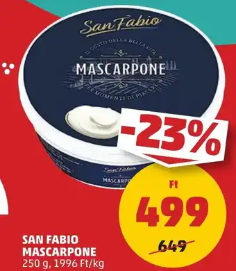 PENNY SAN FABIO MASCARPONE 250g ajánlat