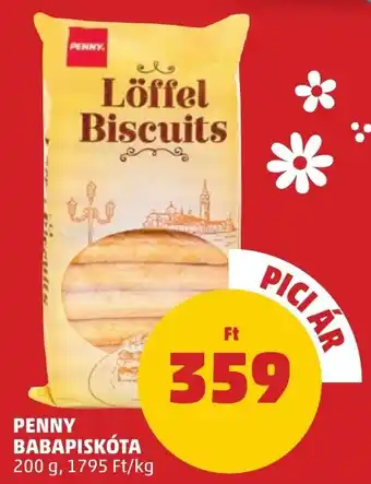 PENNY PENNY BABAPISKÓTA 200g ajánlat