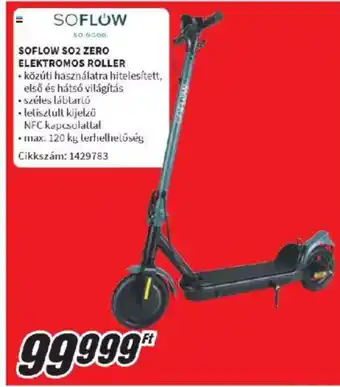 SOFLOW SO2 ZERO ELEKTROMOS ROLLER
