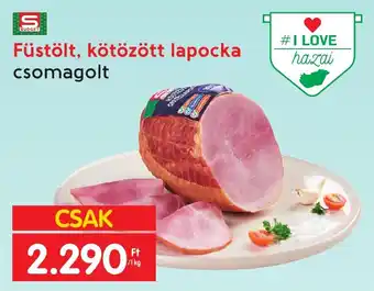 Spar Füstölt, kötözött lapocka csomagolt 1kg ajánlat