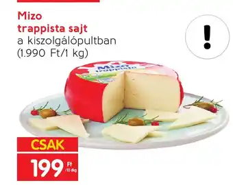 Spar Mizo trappista sajt 10dkg ajánlat