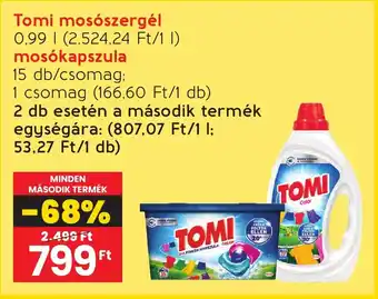 Spar Tomi mosószergél 0,99l ajánlat