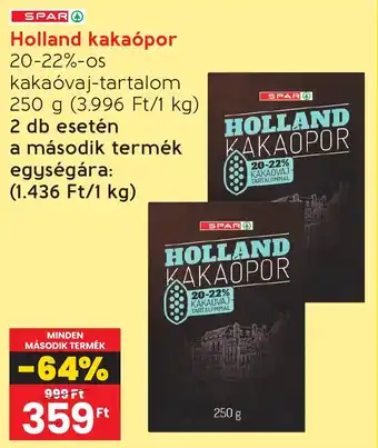 SPAR Holland kakaópor 250g