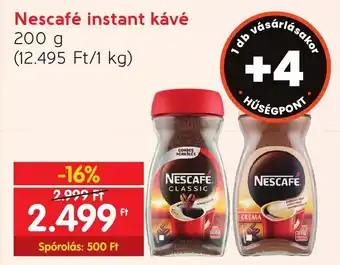 Spar Nescafé instant kávé 200g ajánlat