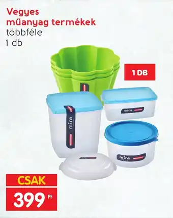 Spar Vegyes műanyag termékek ajánlat
