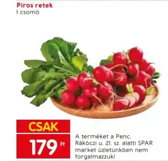 Spar Piros retek ajánlat