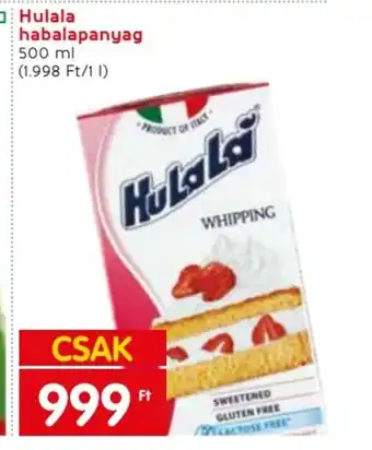 Spar Hulala habalapanyag 500ml ajánlat