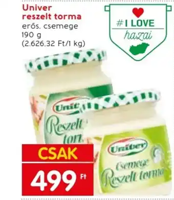 Spar Univer reszelt torma 190g ajánlat