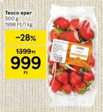 Tesco Tesco eper 500 g ajánlat