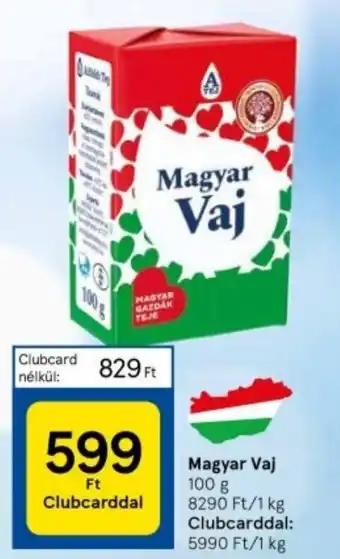 Tesco Magyar Vaj 100 g ajánlat