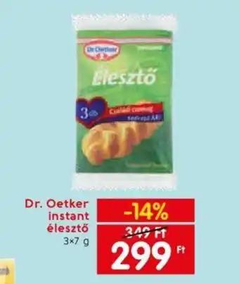 Spar Dr Oetker instant élesztő 3x7g ajánlat