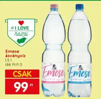 Emese ásványvíz 1,5l