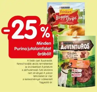 Spar Minden Purina jutalomfalat árából ajánlat