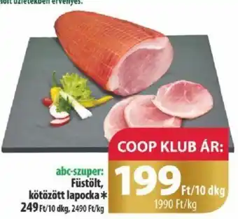 Coop Füstölt kötözött lapocka 10dkg ajánlat